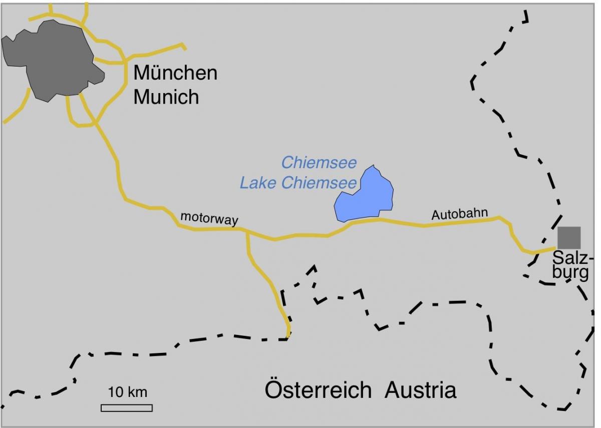 Kaart ofmunich mere 