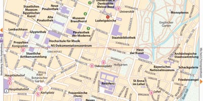Kaart van gay münchen
