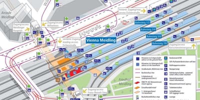 München stasie platform kaart