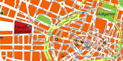 Kaart van münchen bier sale