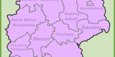 Kaart van münchen plek