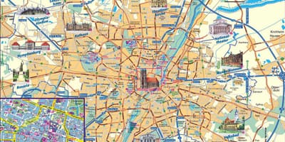 Kaart van münchen
