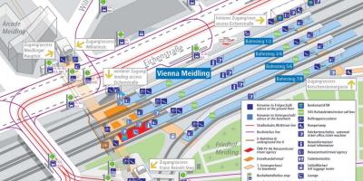 München stasie platform kaart